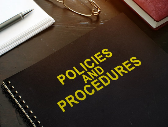 Accounting policy and procedures manual